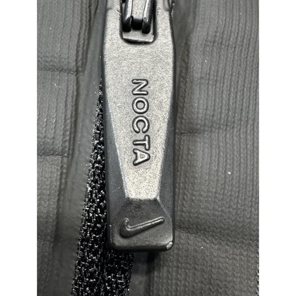 Nike NOCTA Tech Fleece Full Zip Hoodie Black Yellow XL Drake Collaboration - Picture 3 of 10